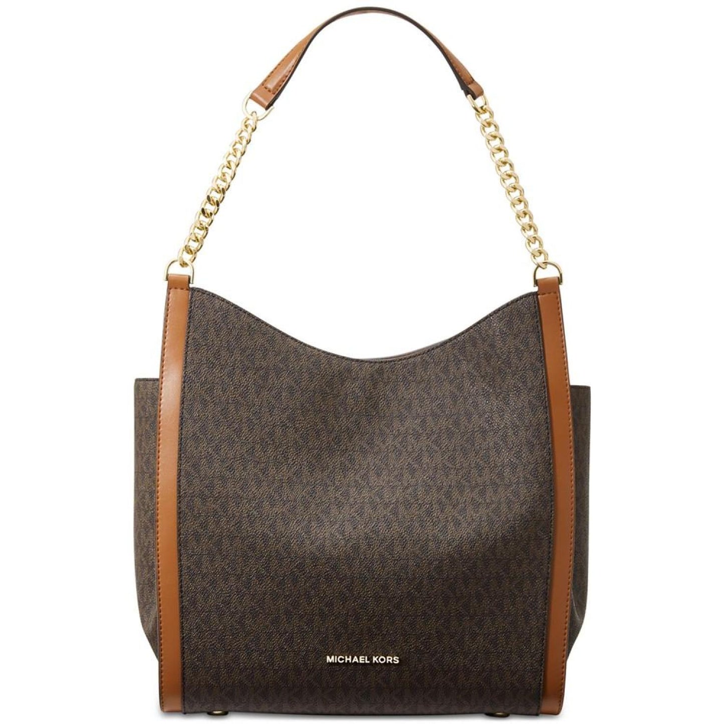 Logo Newbury Medium Chain Shoulder Tote