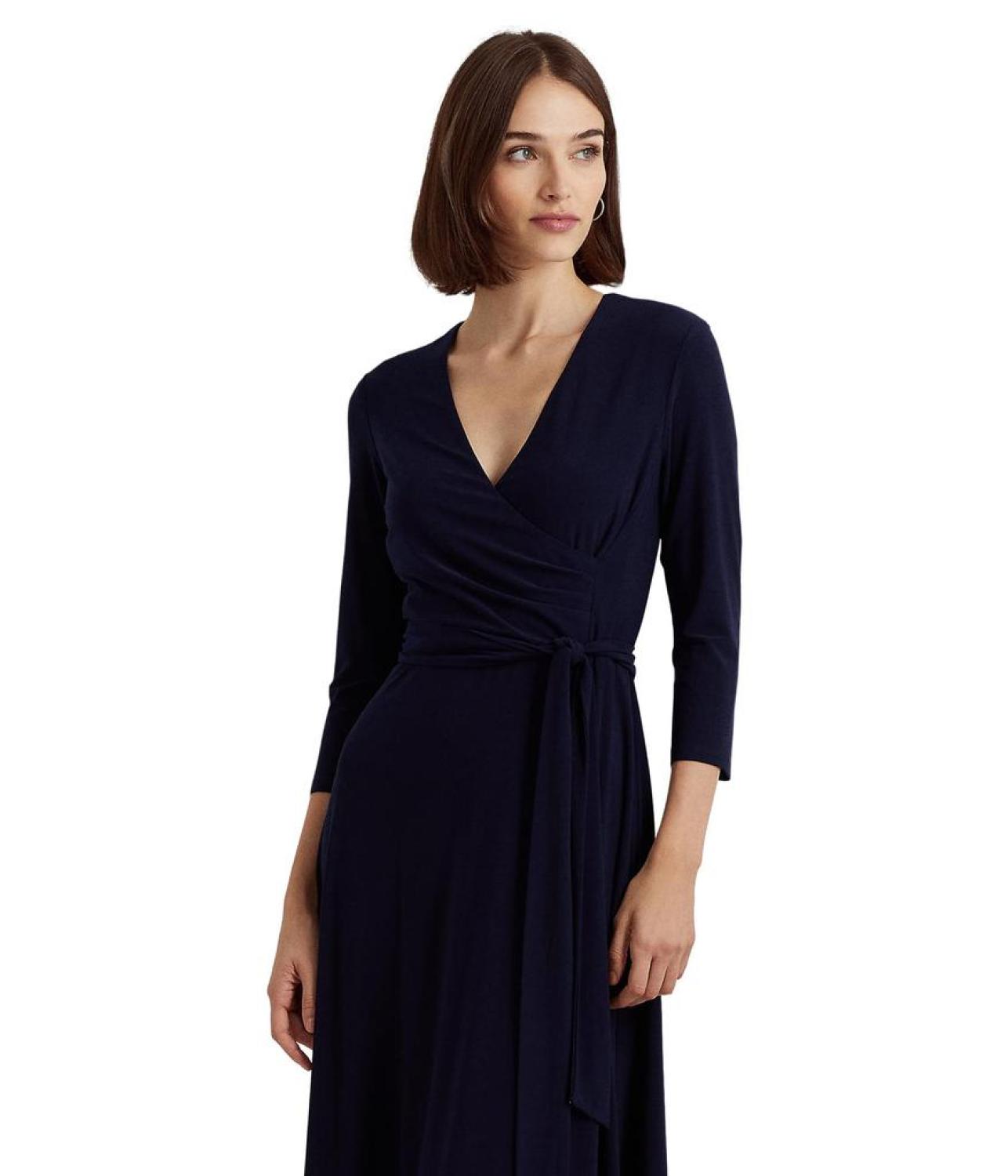 Jersey-Matte Midi Dress