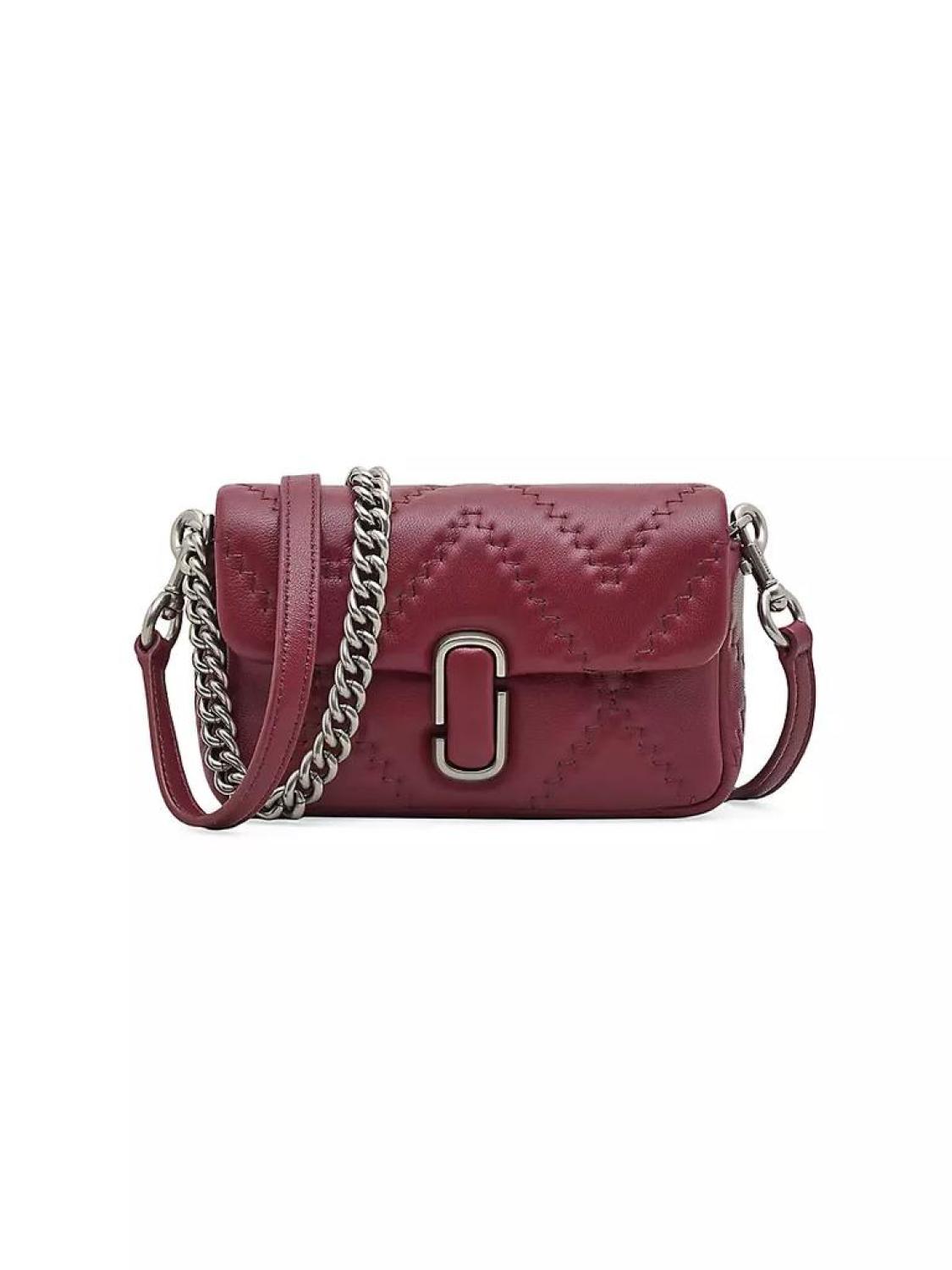 The Mini Quilted Leather J Marc Shoulder Bag