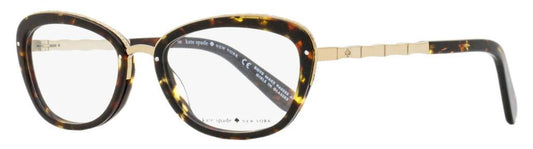 Kate Spade Women's Oval Eyeglasses Maribeth CU8 Tortoise/Gold 52mm