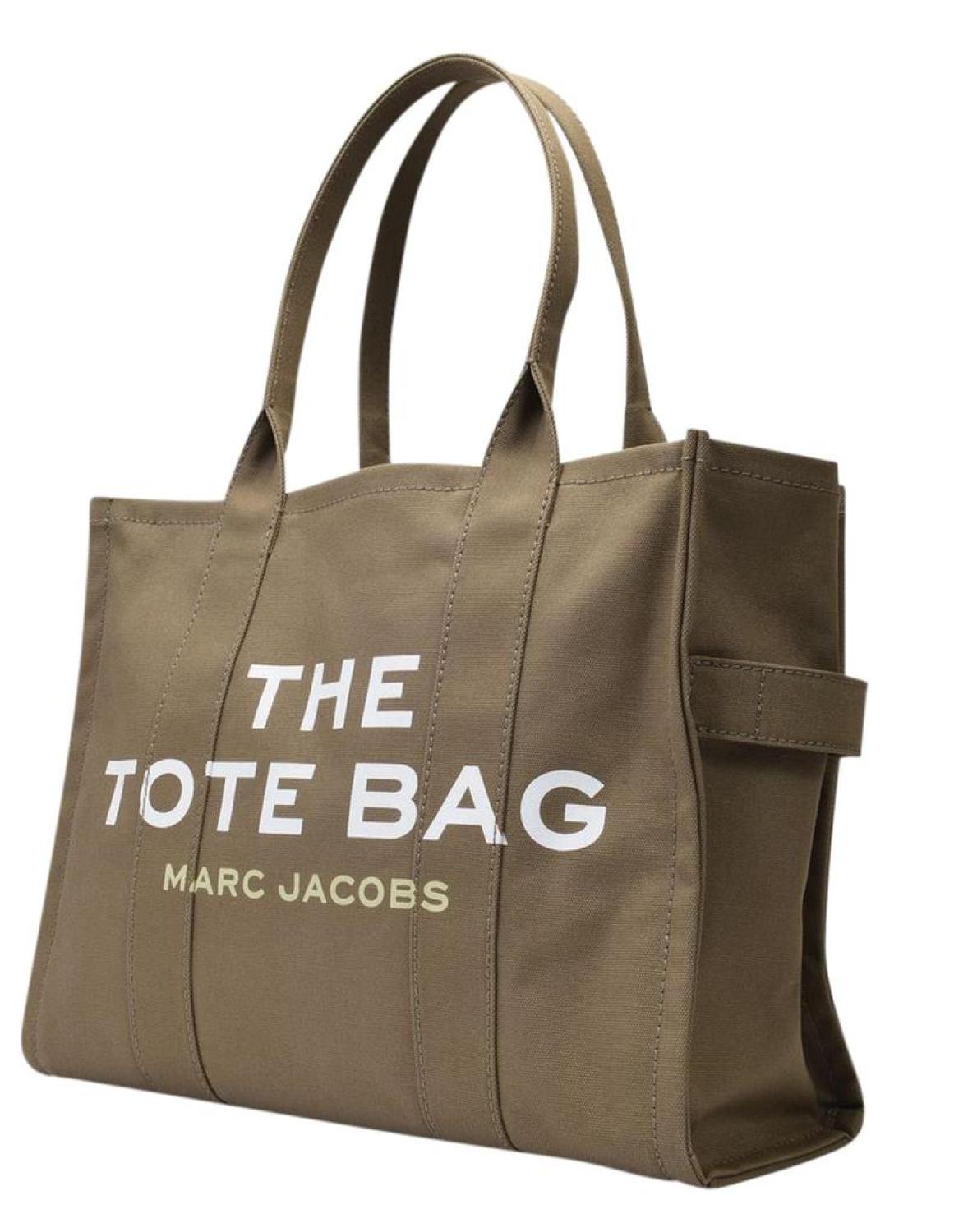The Large Tote Bag - Marc Jacobs - Slate Green - Cotton