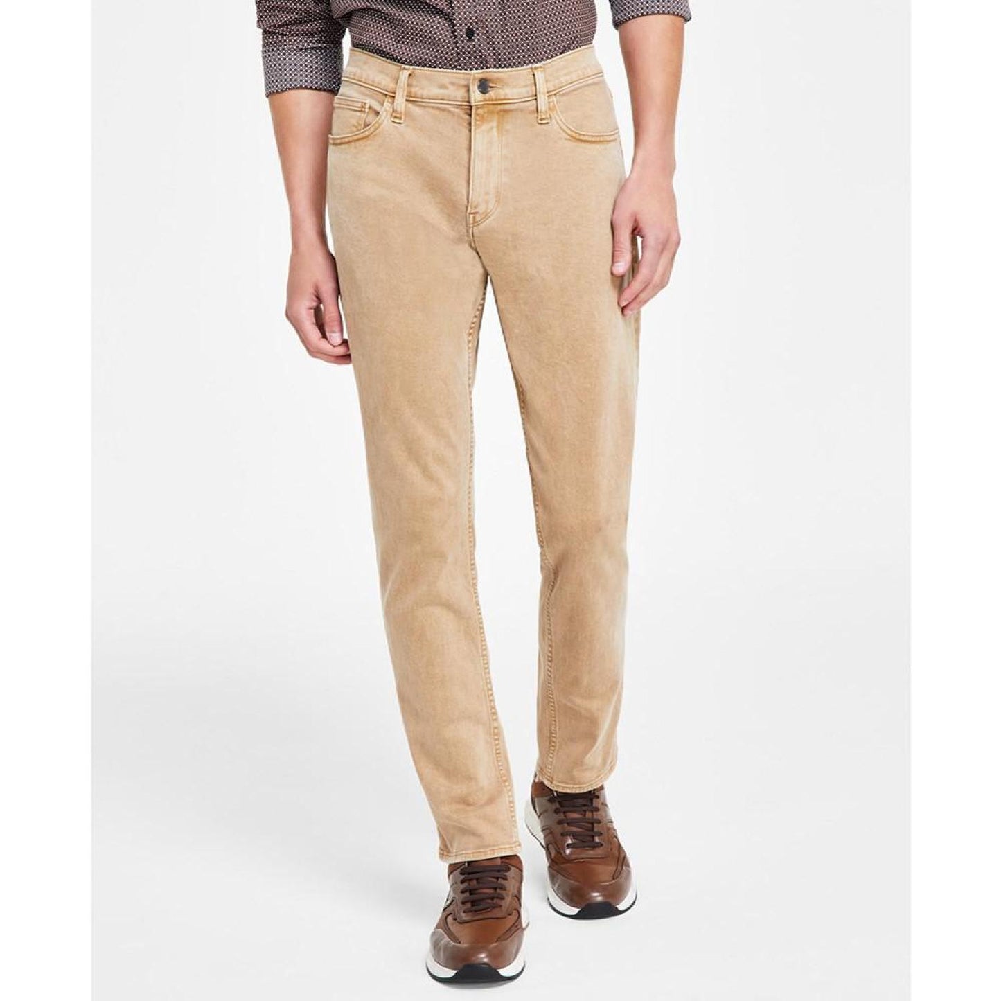 Men's Five-Pocket Pigment Dyed Jeans