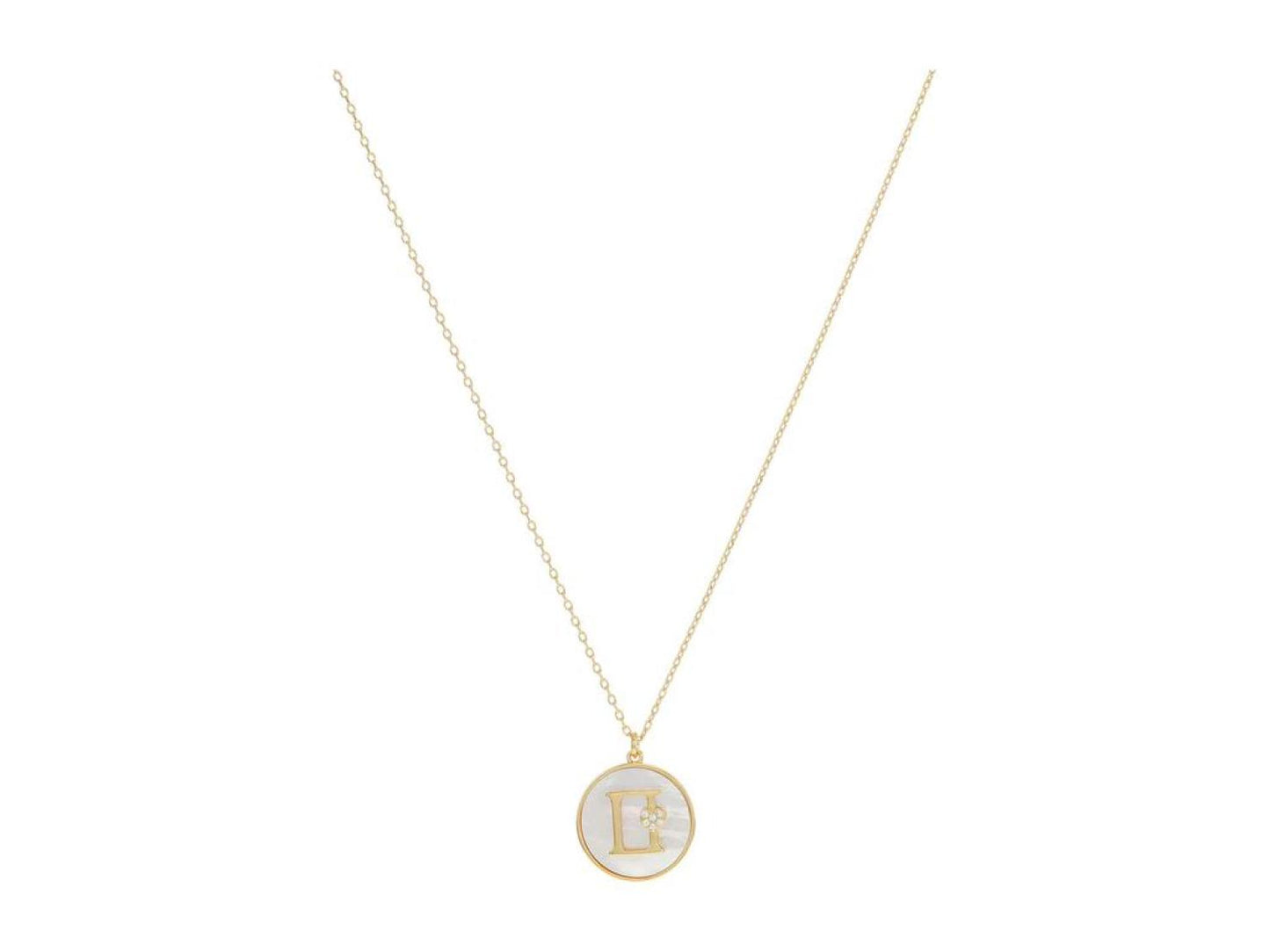 In The Stars Mother-of-Pearl Gemini Pendant Necklace