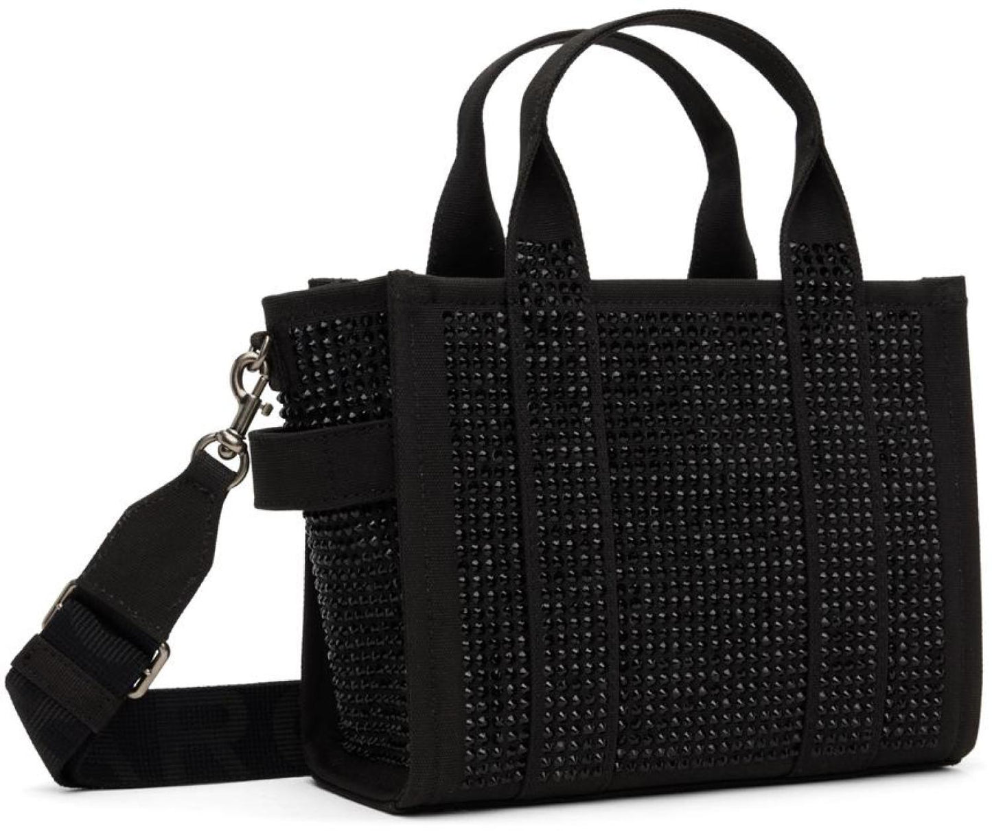 Black 'The Crystal Canvas Small' Tote
