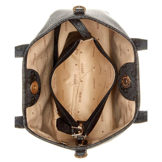 Latona Small Webbing Strap Monogram Crossbody Tote