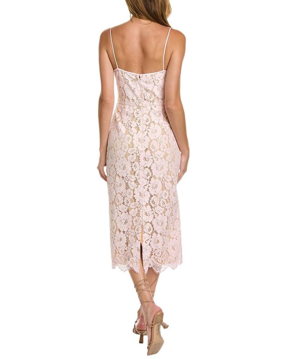 Michael Kors Floral Lace Slip Dress