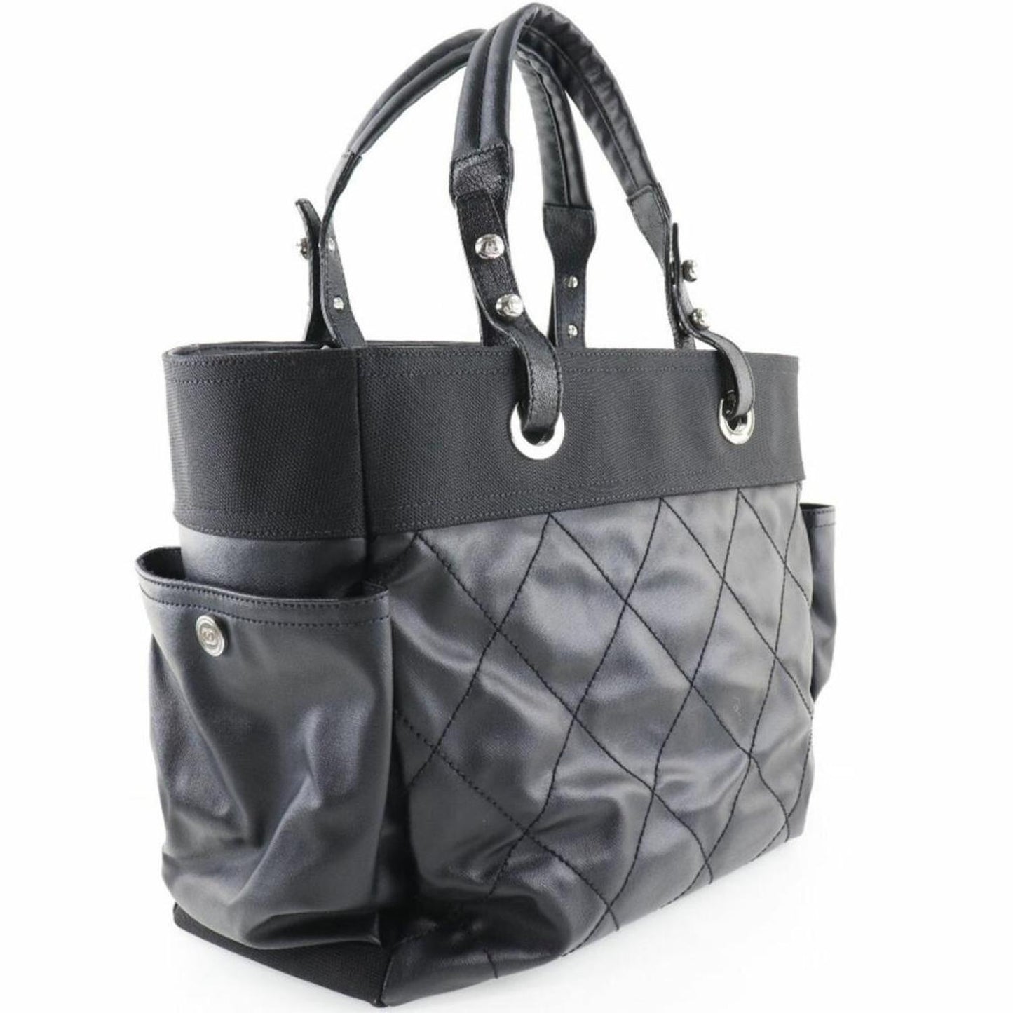 Chanel Biarritz Leather Tote Bag (Pre-Owned)