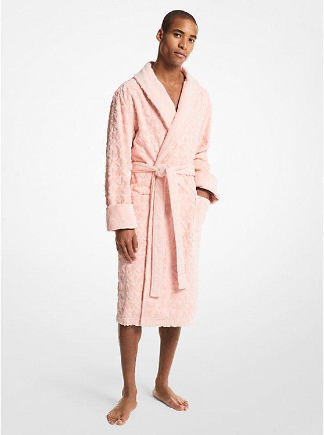 Logo Cotton Terry Robe