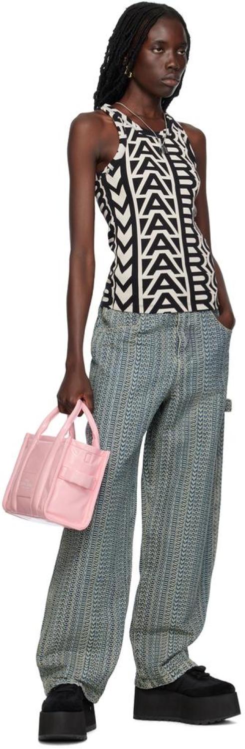 Pink 'The Shiny Crinkle Small' Tote
