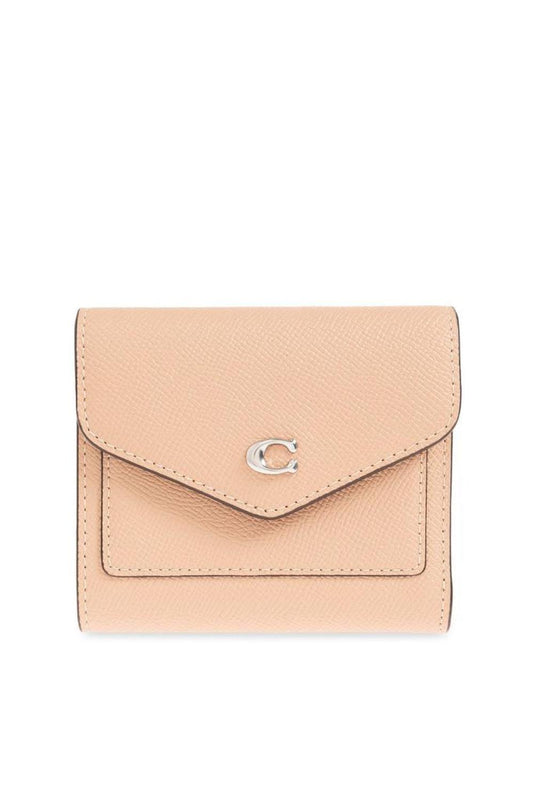 Coach Wyn Logo Plaque Small Wallet