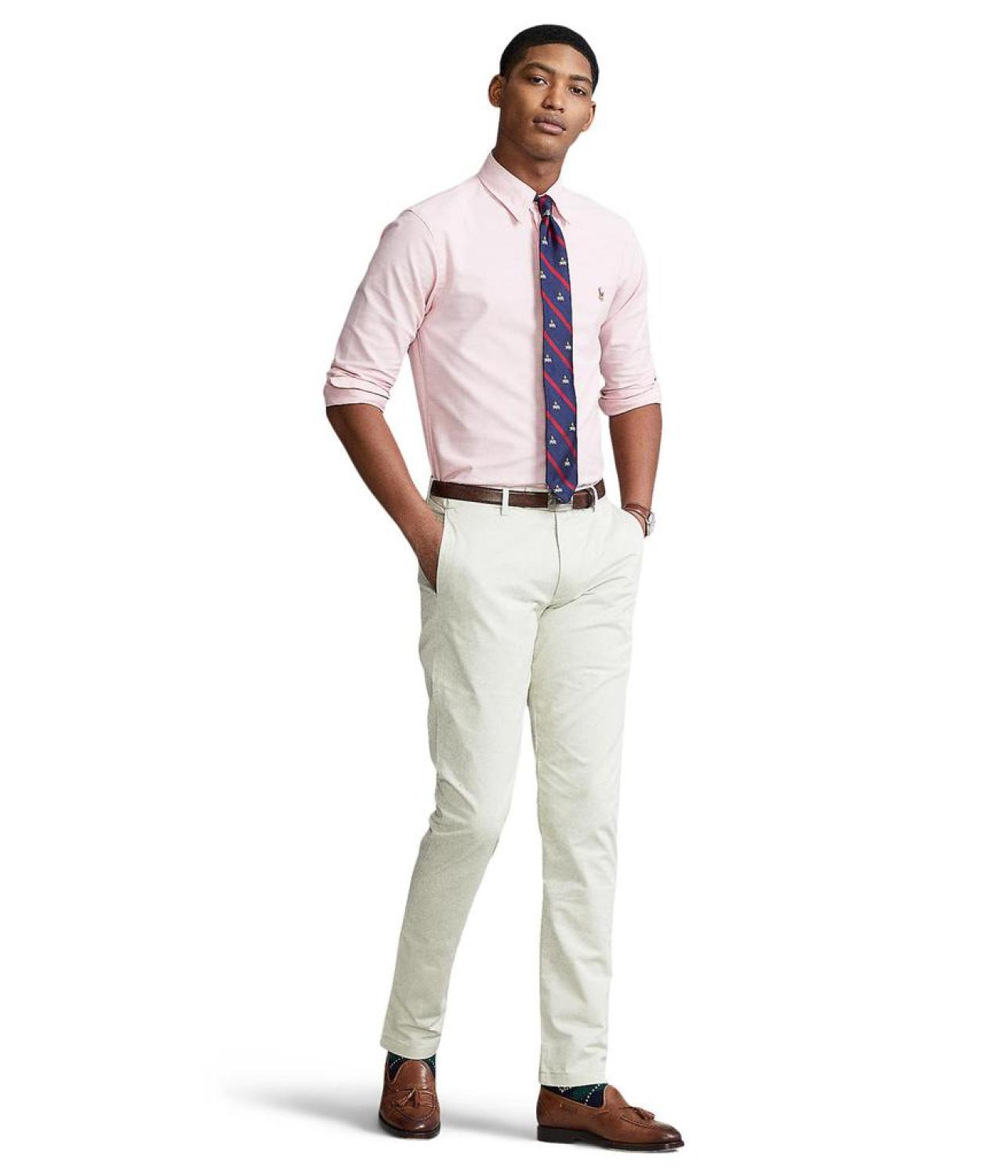 Slim Fit Stretch Oxford Shirt