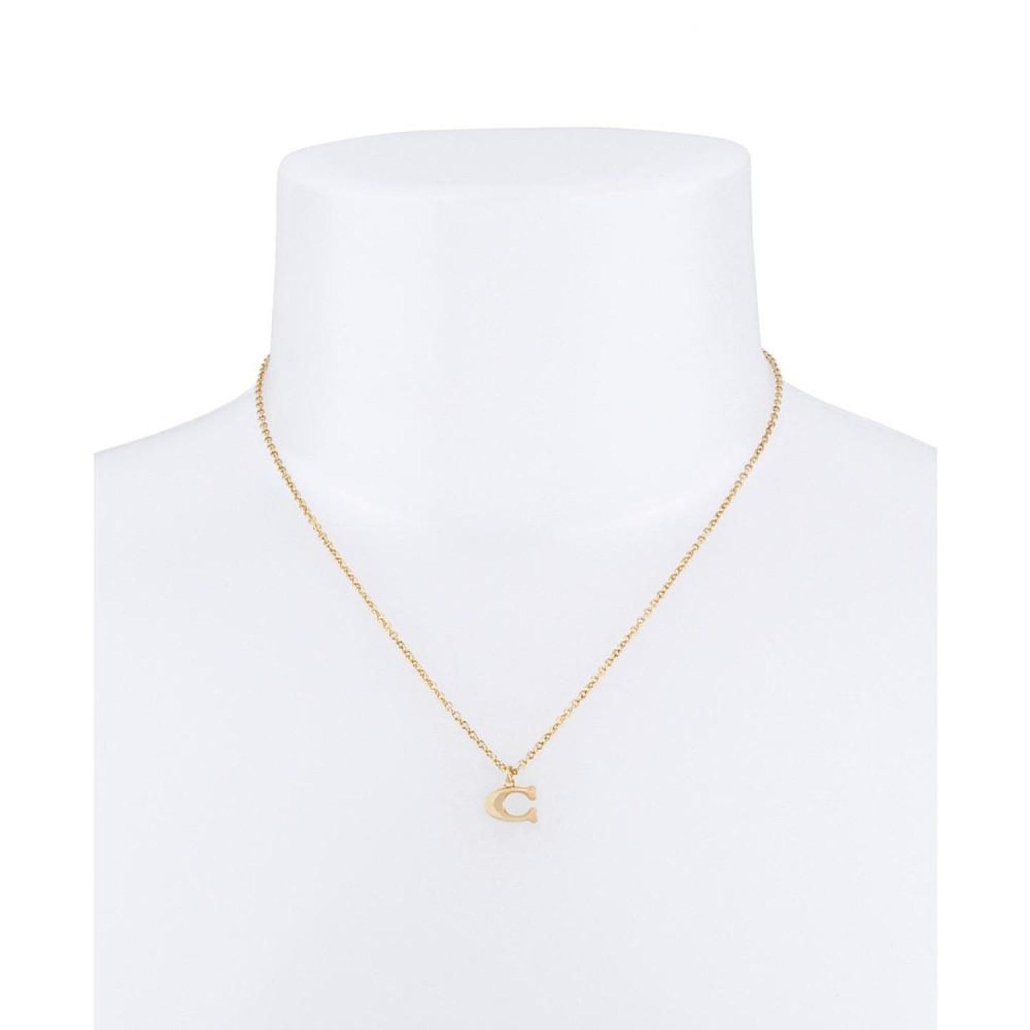 Signature C Starter Necklace, 16" + 2" extender