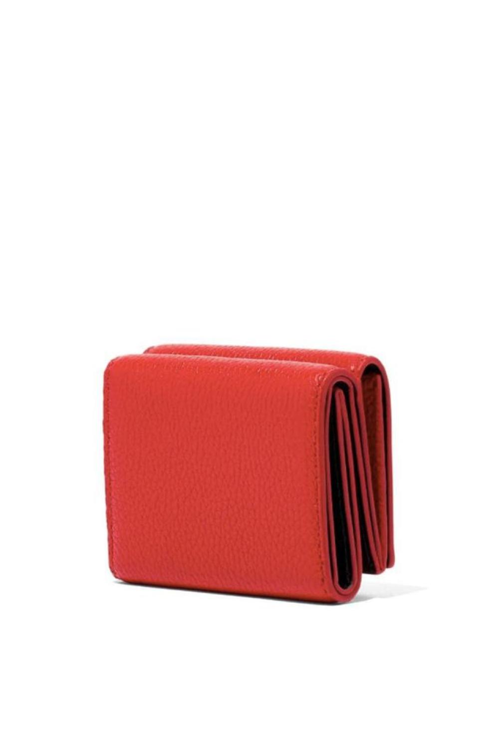 Marc Jacobs Logo Embossed Medium Trifold Wallet