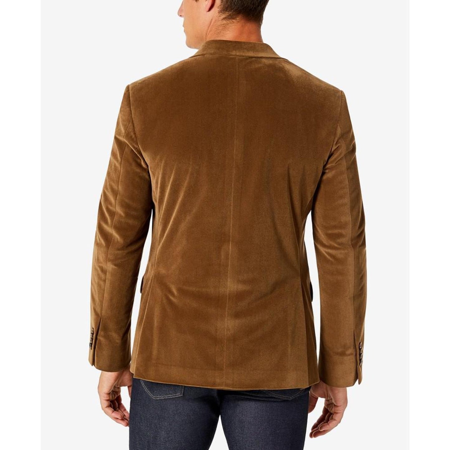Men's Modern-Fit Velvet Blazer