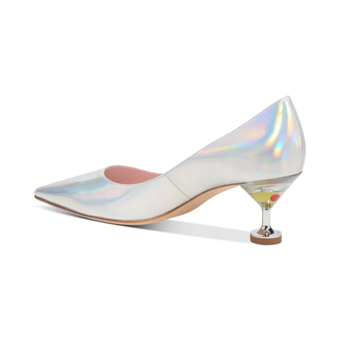 Women's Garnish Slip-On Pointed-Toe Pumps