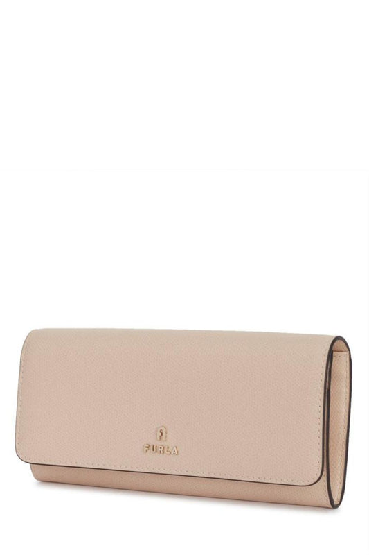 Furla Logo Plaque Snapped Wallet
