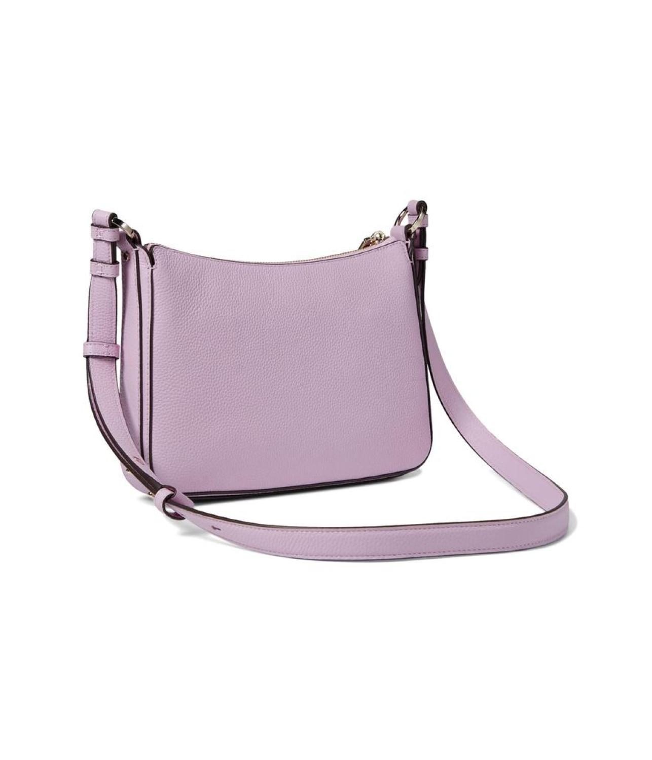 Hudson Pebbled Leather Medium Crossbody