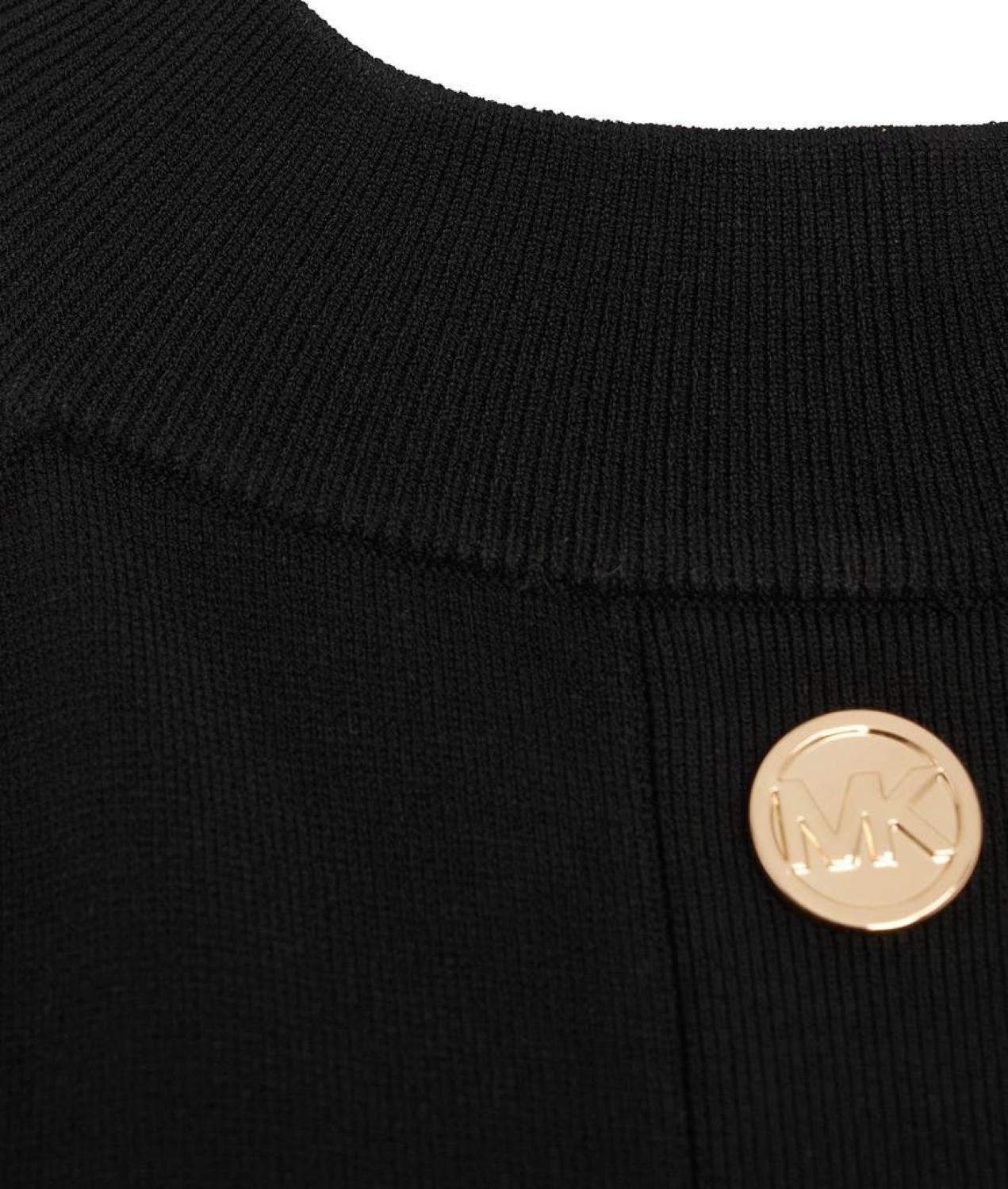 Michael Michael Kors Round Neck Sleeveless Mini Dress