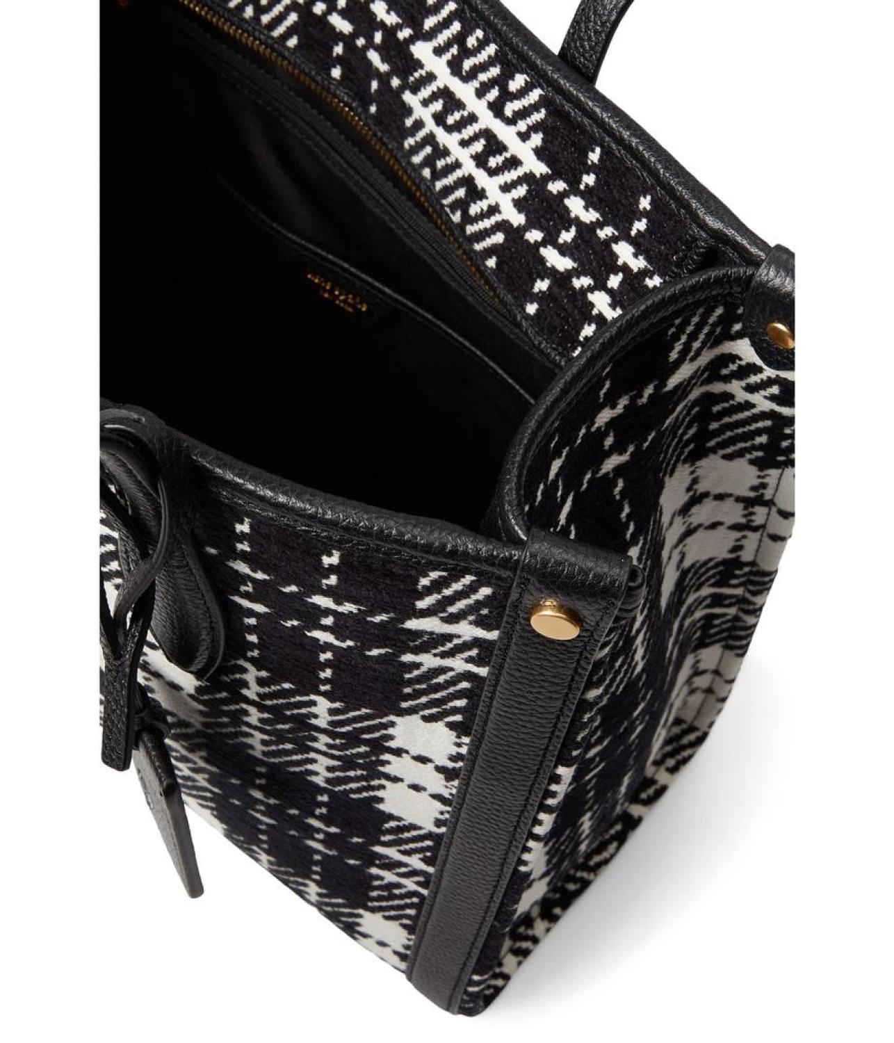 Celebration Plaid Market Medium Tote