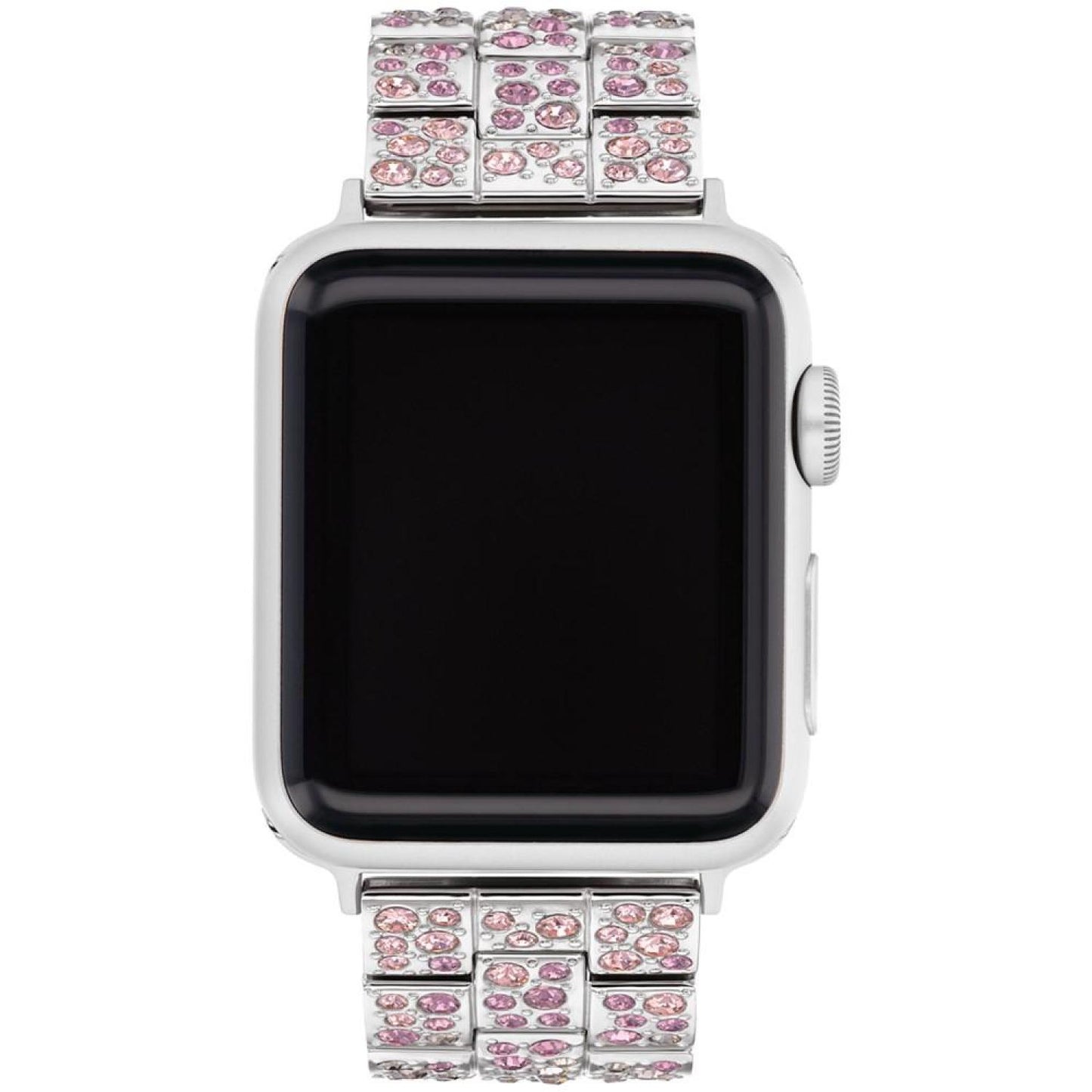 Stainless Steel Crystal Apple Bracelet, 38, 40, 41mm
