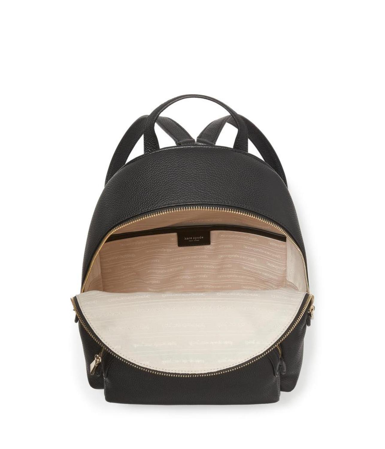 Hudson Pebbled Leather Medium Backpack