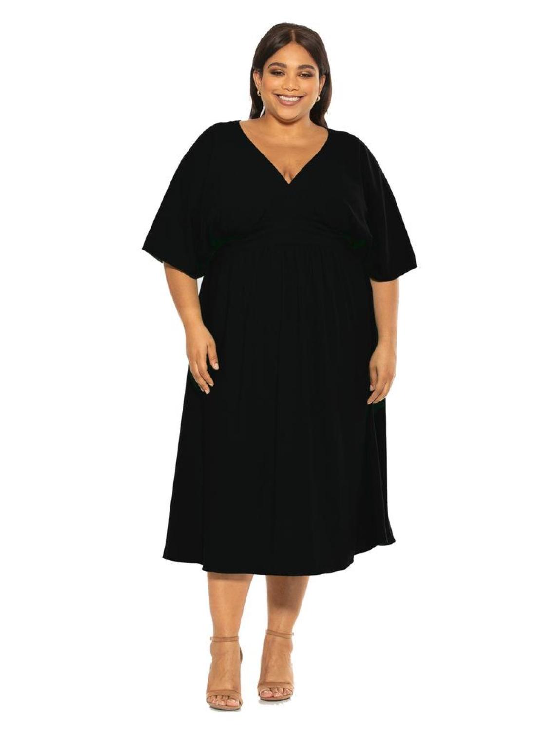 August Midi Dress - Plus Size