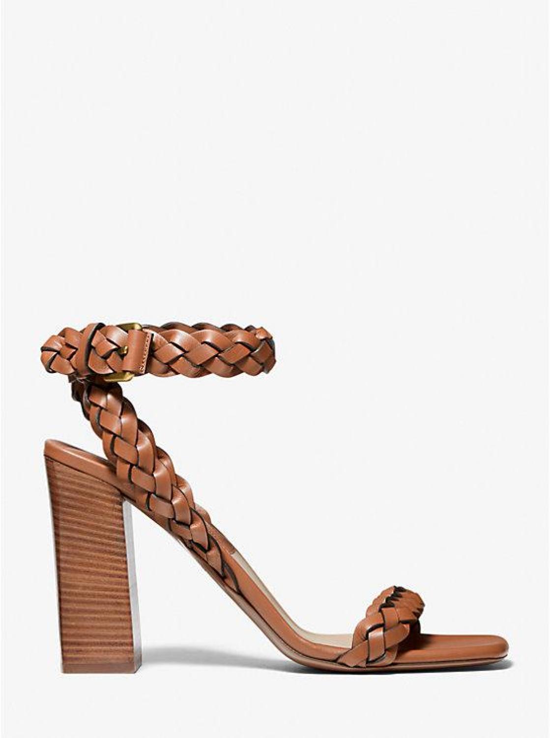 Pippa Woven Leather Sandal