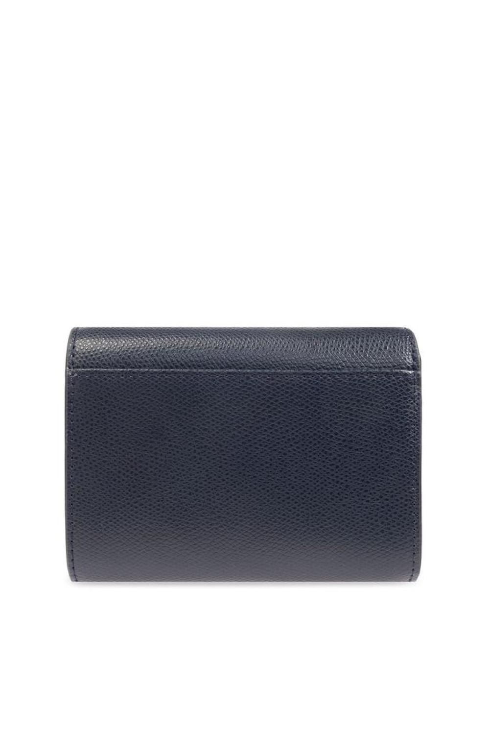 Furla Logo Plaque Snapped Wallet