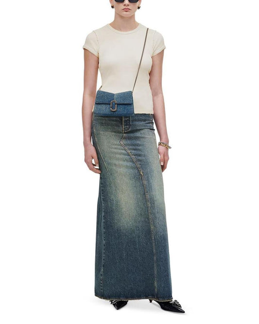 The Crystal Denim St. Marc Chain Wallet