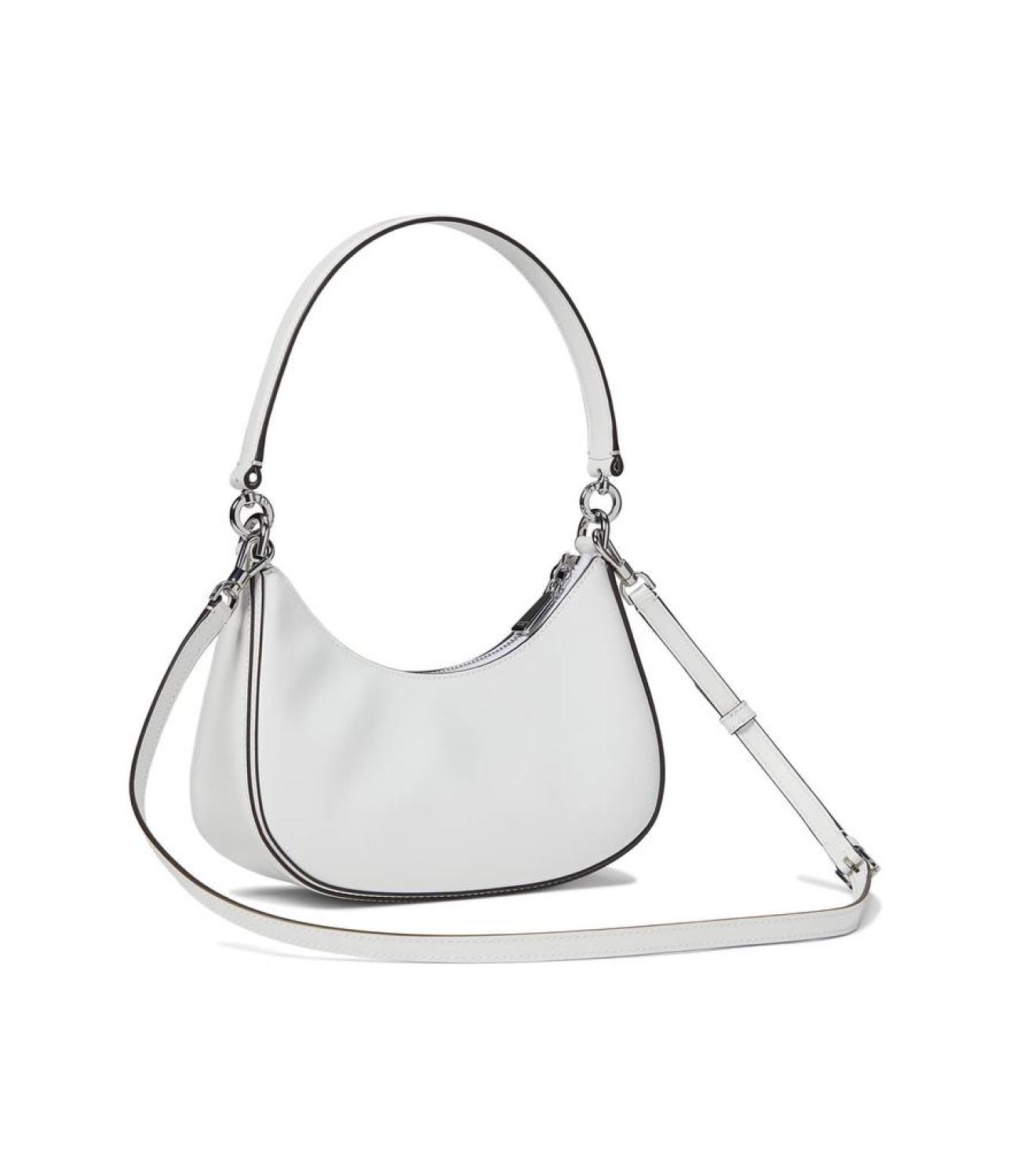 Sam Icon Spazzolato Leather Small Convertible Crossbody