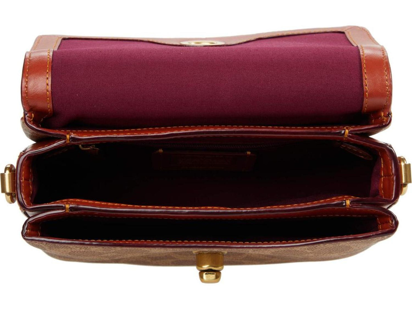 Coated Canvas Signature Cassie Crossbody 19