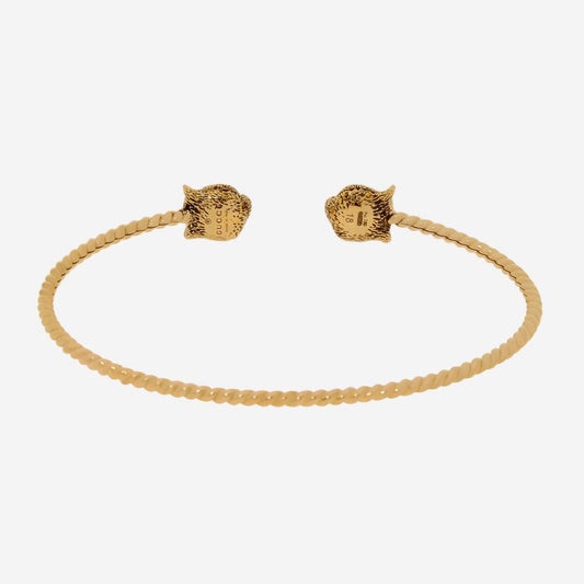 Gucci Le Marche Des Merveilles 18K Yellow Gold, Diamond Cuff Bracelet YBA526320001018