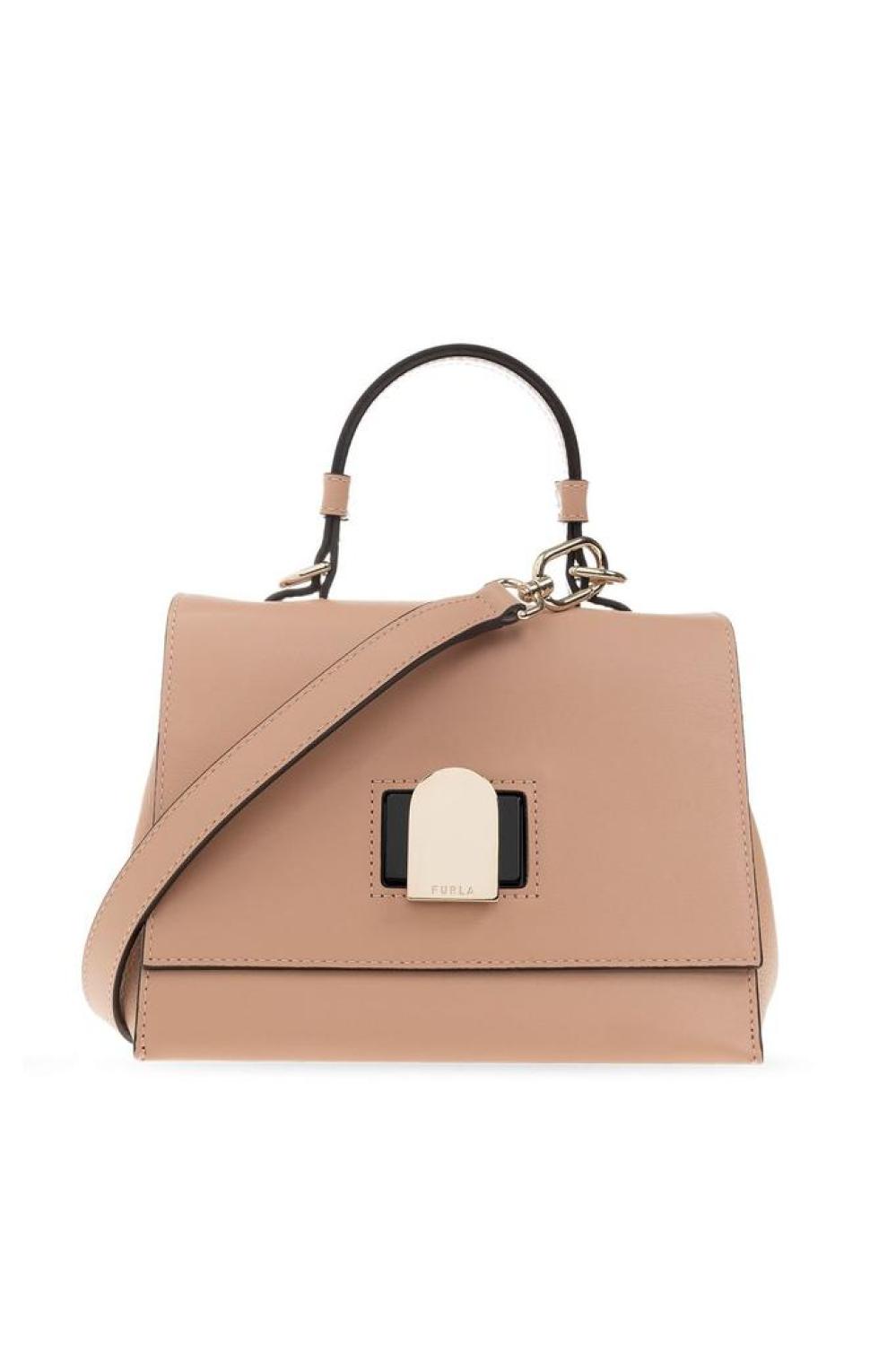 Furla Emma Foldover Top Small Tote Bag