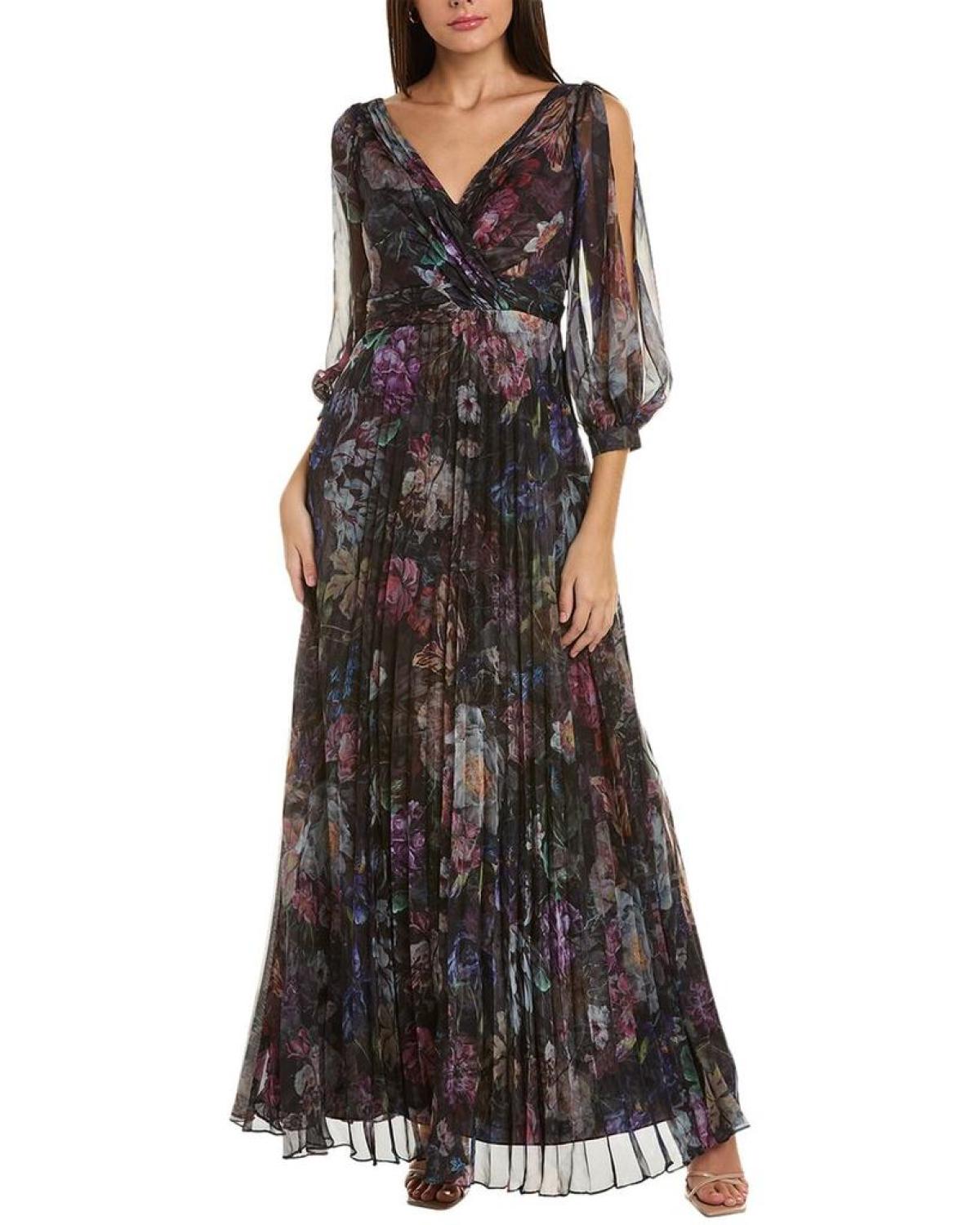 Marchesa Notte Sequin Gown