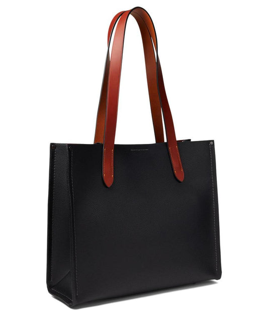 Relay Tote 34 in Pebble Leather