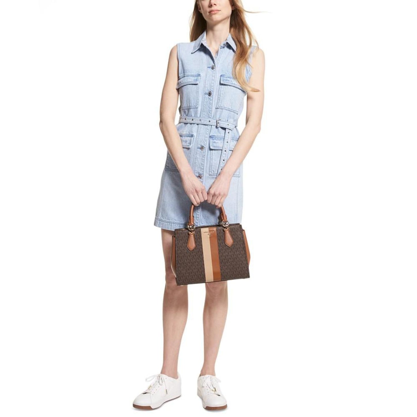 Logo Marilyn Medium Satchel