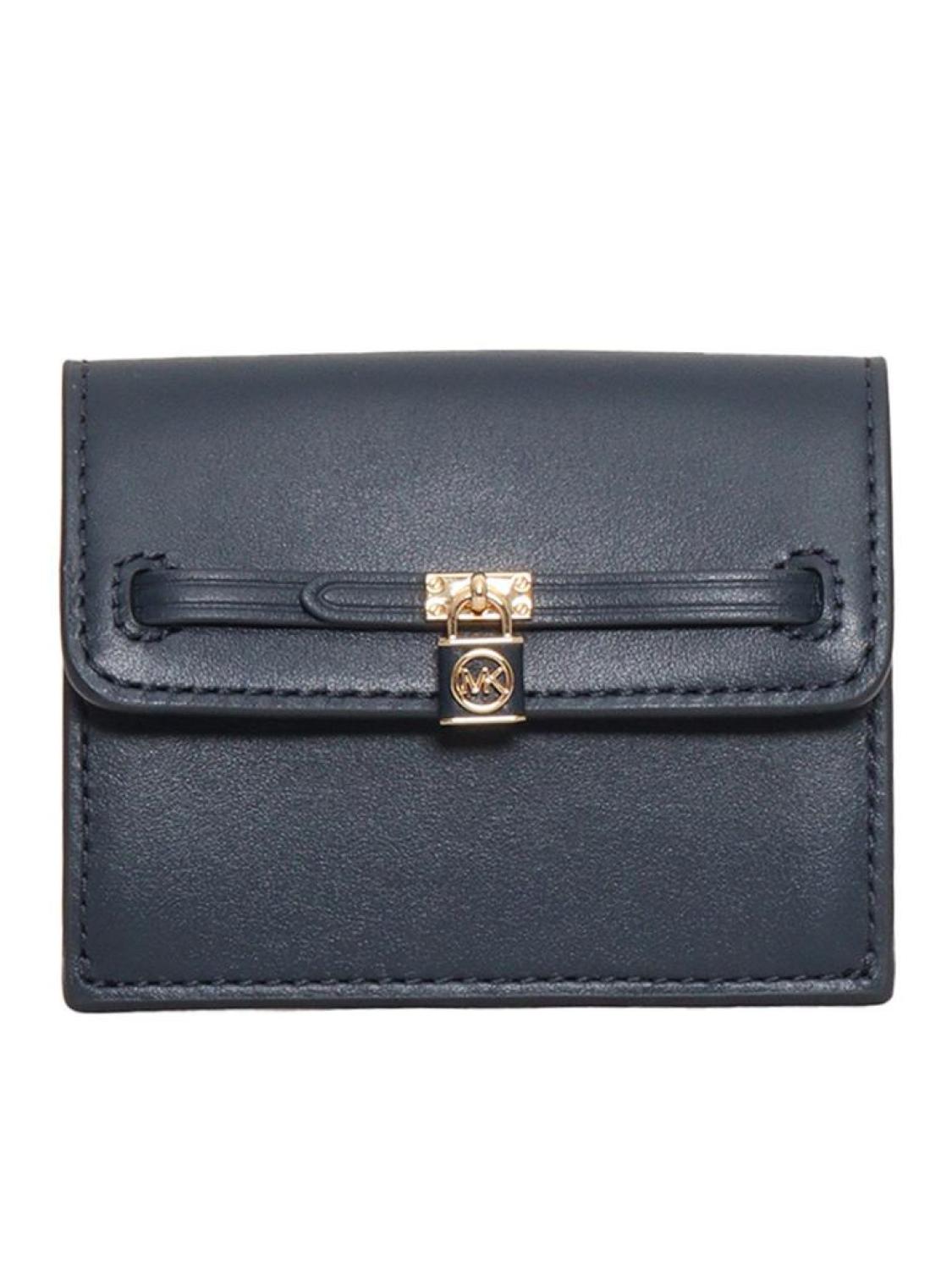 Michael Michael Kors Hamilton Padlock Detailed Wallet