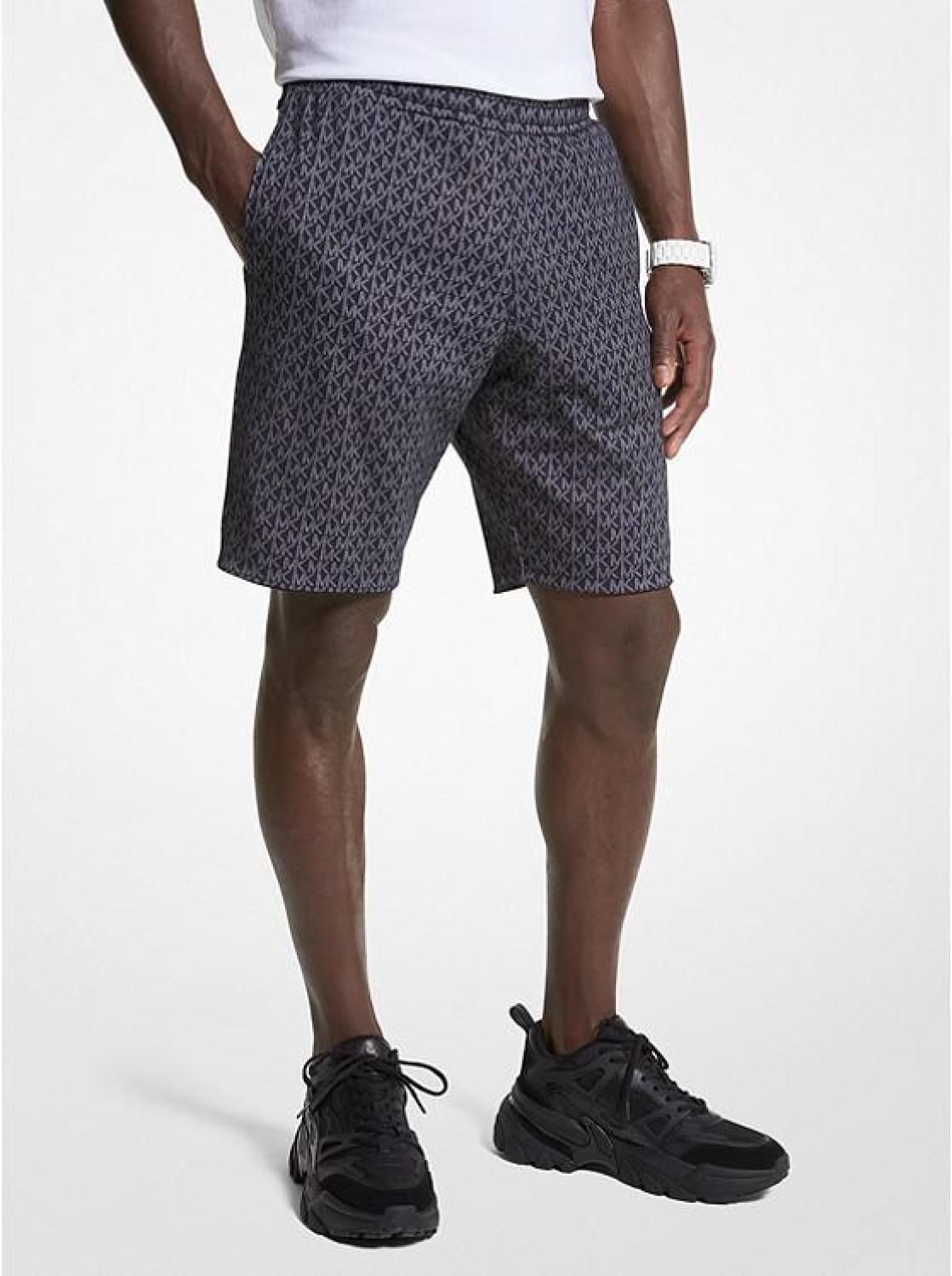 Logo Cotton Blend Reversible Shorts