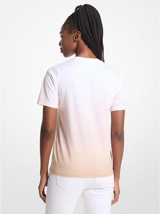 Ombré Logo Organic Cotton Jersey T-Shirt