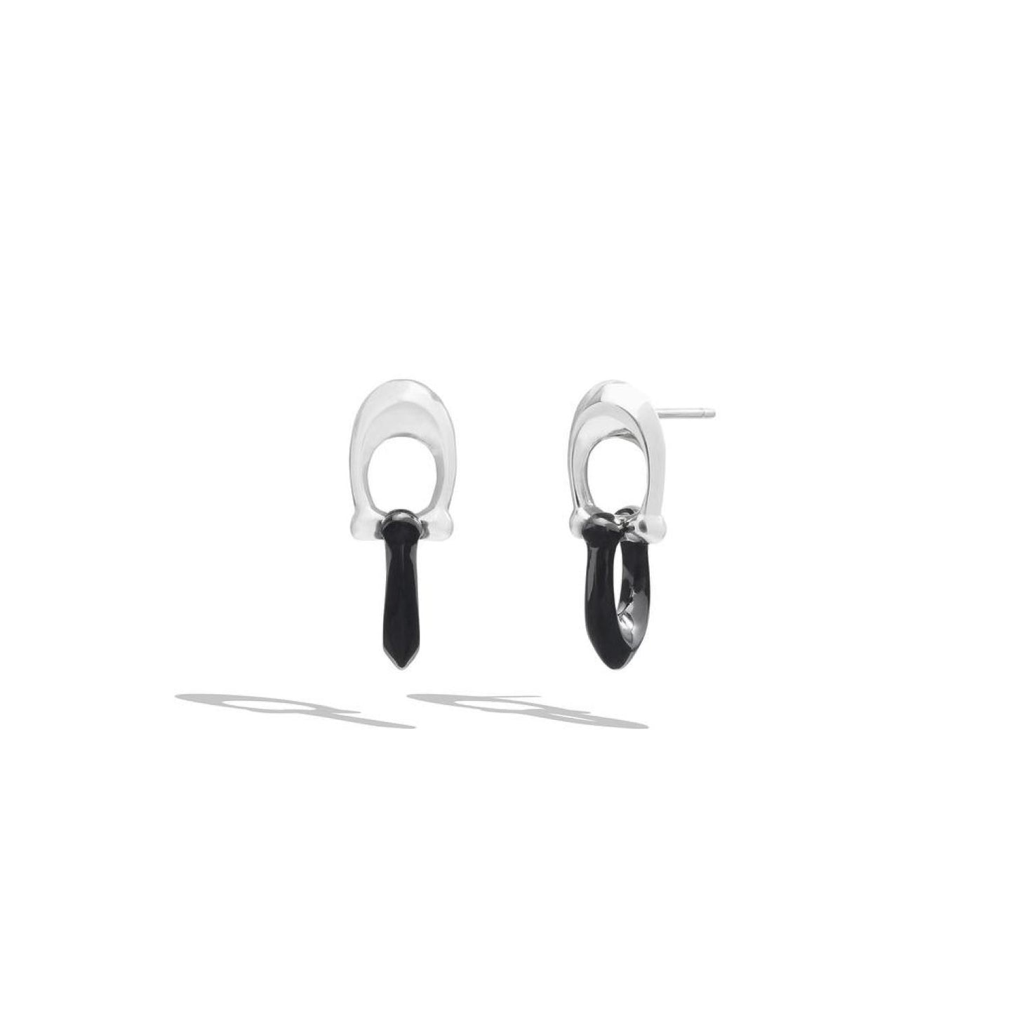 Signature Link Drop Earrings