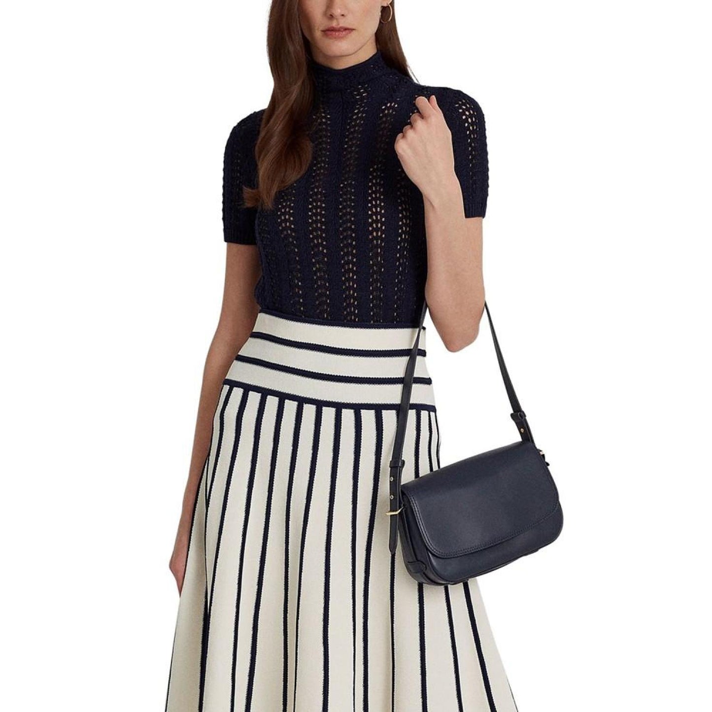 Maddy Small Leather Shoulder Bag