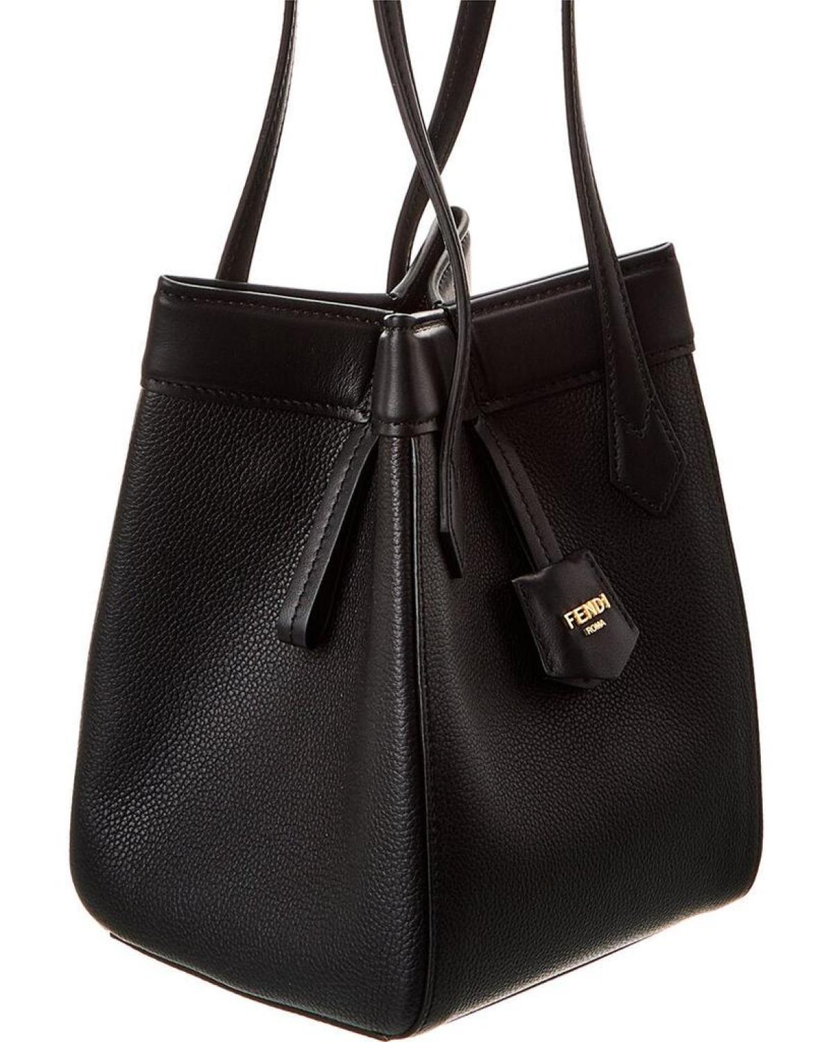 FENDI Origami Mini Leather Shoulder Bag