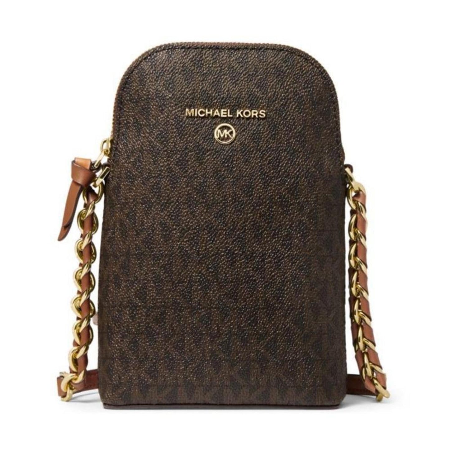 Logo North South Chain Phone Crossbody