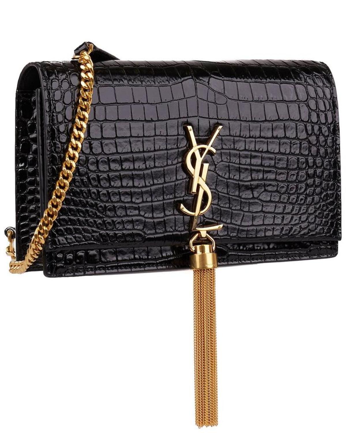 Saint Laurent Kate Leather Wallet