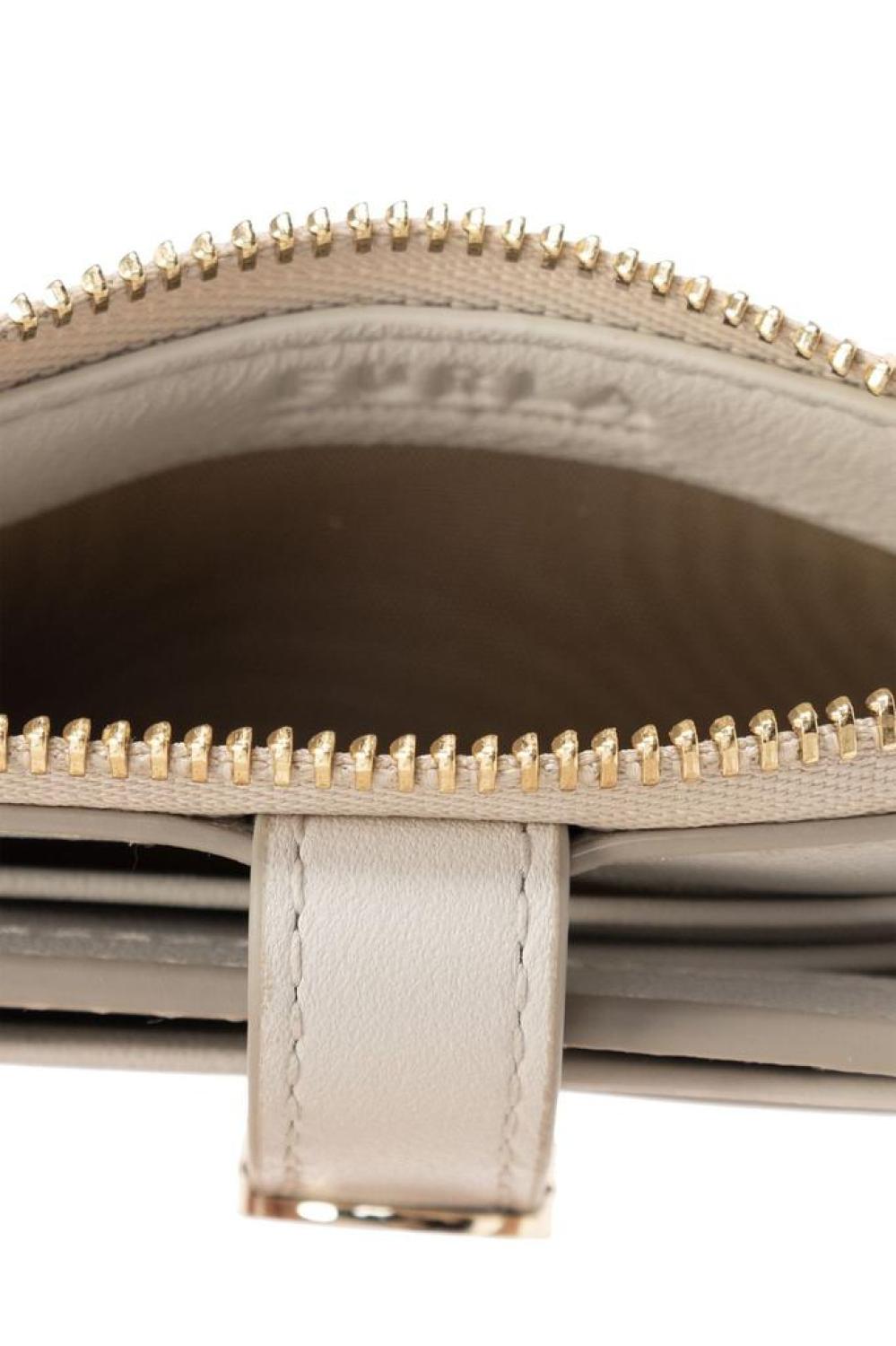 Furla Flow Logo Plaque Card Case