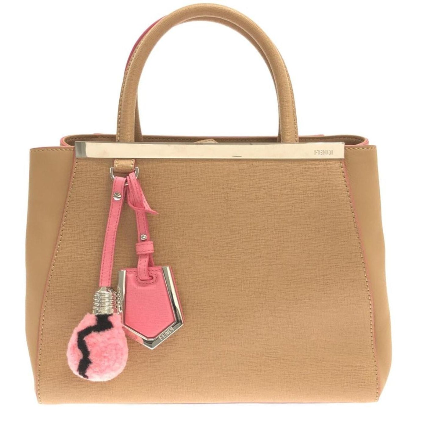 Fendi 2Jours Leather Tote Bag (Pre-Owned)