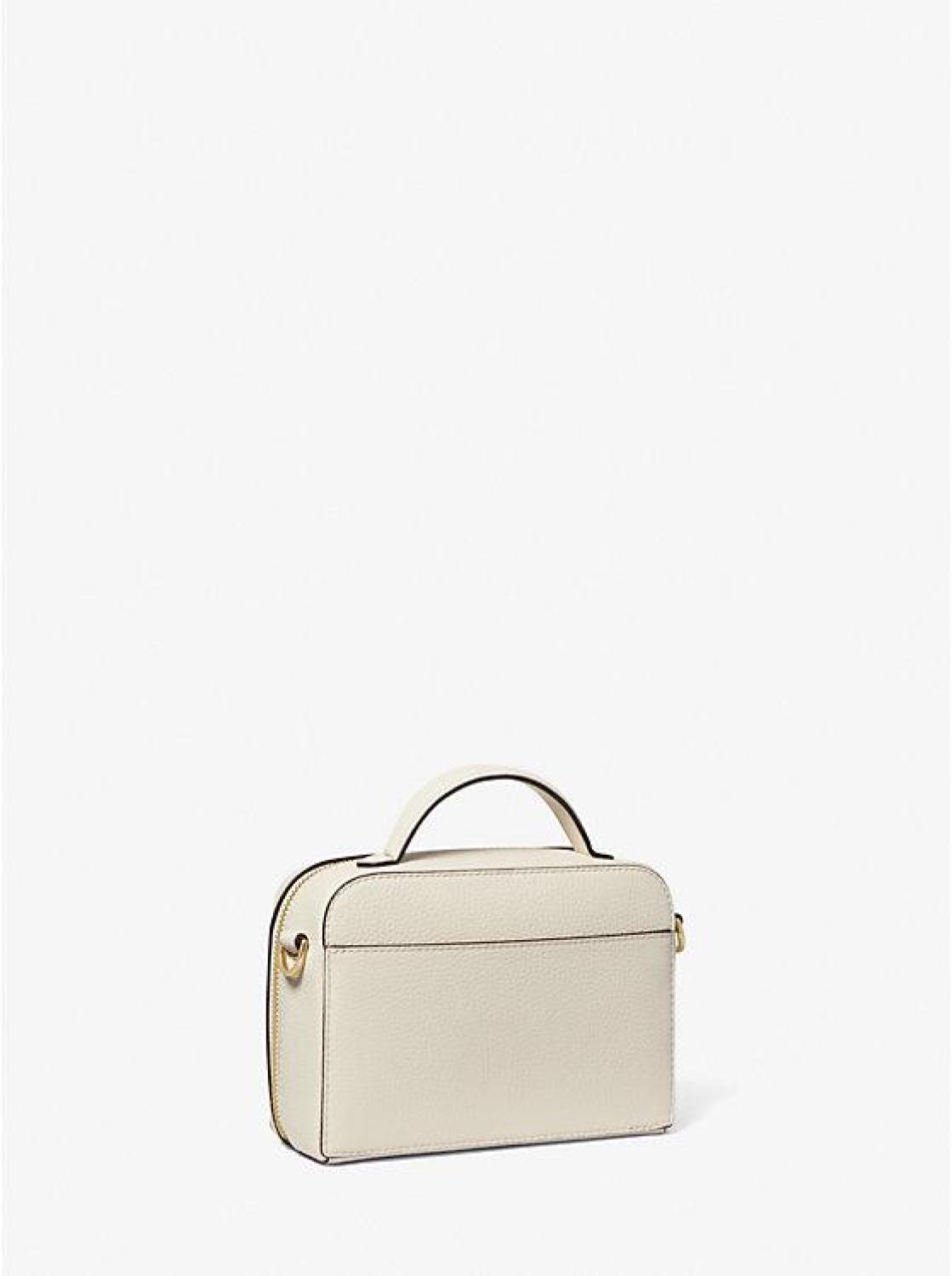 Estelle Small Pebbled Leather Satchel