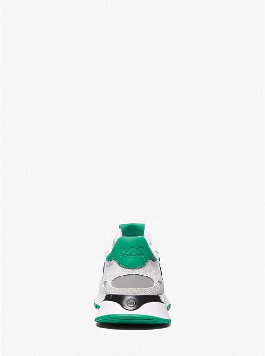 Miles Leather and Mesh Trainer