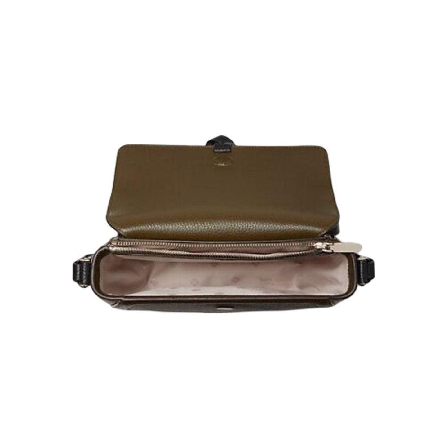 Kate Spade Women's Knott Saddle Peled Leather crossbody Bag