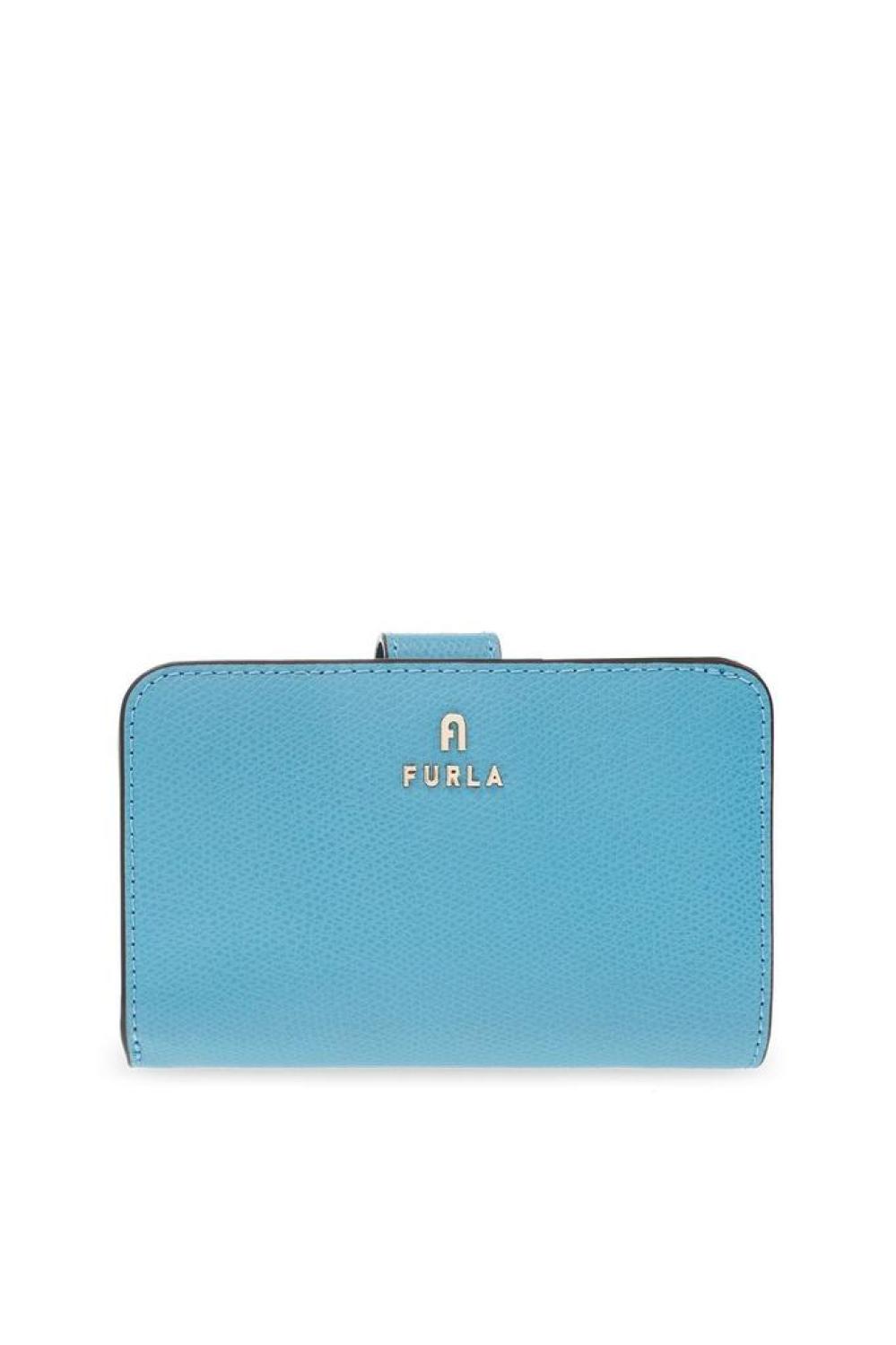 Furla Logo-Plaque Zipped Wallet